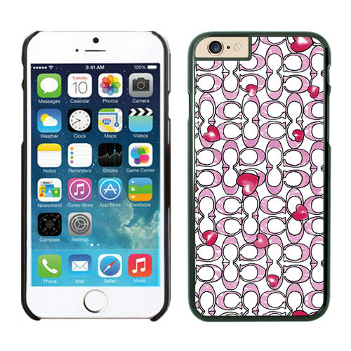 Coach Love Logo Pink iPhone 6 Cases EZT